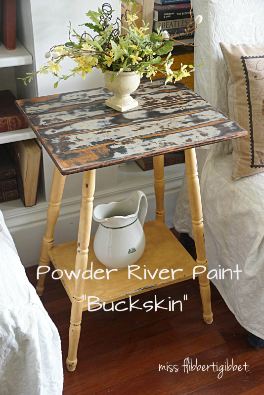 Buckskin table 1