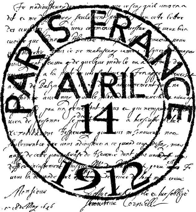 3727 JPG French Writing Postmark
